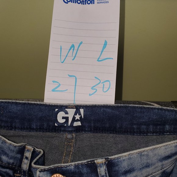 GARAGE Mid Rise Medium Wash Skinny Jeans 27X30 - Picture 5 of 5